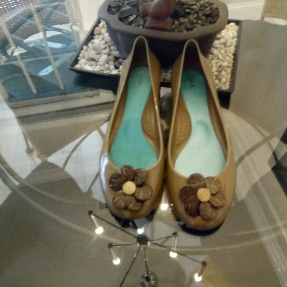 Oka B Ballerina  Flats Caramel (9)